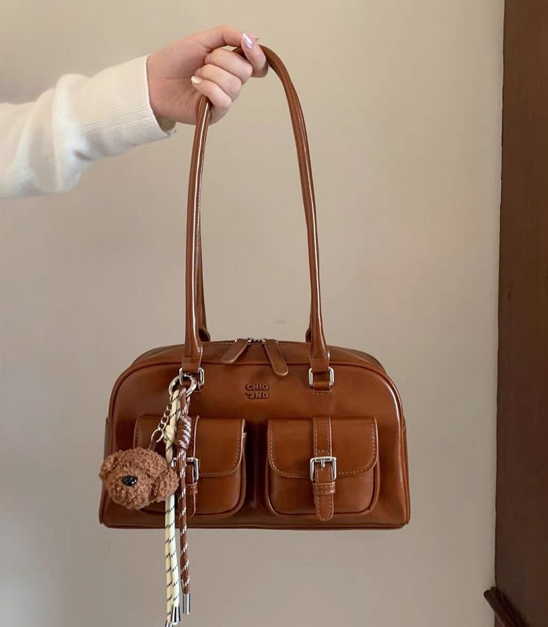 Nanfeng Chio2nd Samba Lounge Pillow Borsa a tracolla a mano Boston Commuter autunnale da donna_voghion.com