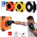 Kožená nástěnná boxovací podložka, boxerský punč, cílový trénink, pytel s pískem, sportovní figurína, boxovací pytel, bojovník, bojová umění, fitness_voghion.com