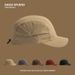 Solid color short brimmed men, thin summer sun protection duckbill hat outdoor quick drying and facial display, small_voghion.com