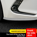 Universal Small Surround Shiny Soft Rubber Side Skirt Edge Anti-Scratch Spoiler Bar Front Lip Anti-Collision Strip_voghion.com