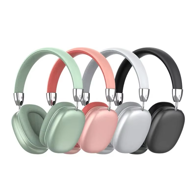 Strong Bass Headsets Type-c Earphone Subwoofer Cheap P9 PRO MAX Wireless Headphones_voghion.com