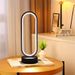 Nordic bedroom bedside light luxury decoration creative black circular ring simple warm atmosphere desk lamp_voghion.com