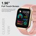 Smart Watch For Women 1.96HD Smartwatch Answer Make Call With Heart Rate Sleep Monitor Spo2 Pedometer Fiess Activity_voghion.com