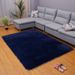 Plush Velvet Rectangular Rug - Soft Long Pile Carpet For Living Room, Bedside, Sofa & Yoga - Machine Washable - Modern Minimalist (40x60_voghion.com