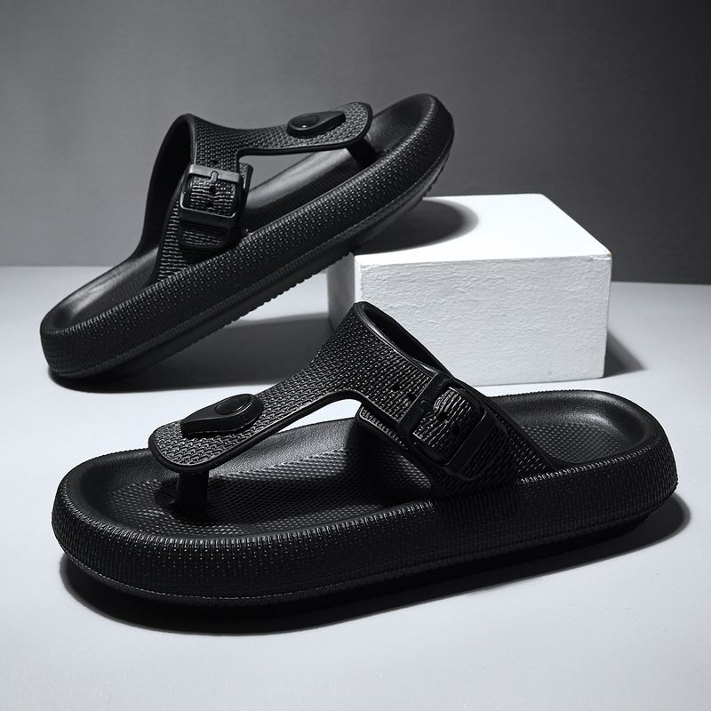 Men’s Shoes Flip Flops For Men Summer Casual Wear Simple Internet Celebrity Versatile Flip Flops Non Slip Beach Sports Sandals For Men_voghion.com