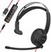 BH02 Single-Ear Lightweight Headset For Call Centers, Gaming & Driving – Versatile USB/3.5mm Wired Headphone With Noise-Canceling Mic_voghion.com