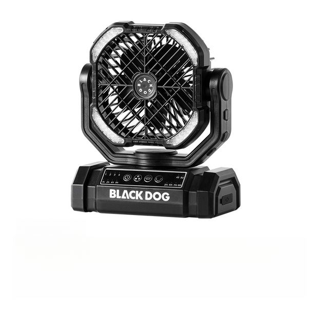 Blackdog Outdoor Desktop Mini Fan Cooling Small Tactical New Portable Camping Light Rechargeable_voghion.com