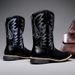 26ss Tube Amekaji High Embroidered Work Herren Western Cowboy Trendy Motorradfahrer Square Toe Reitstiefel_voghion.com