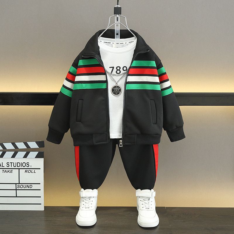 Mor & Barn Pojkar Basebolluniform Vår & Höst Och Coola Pojkar Höstsporter_voghion.com