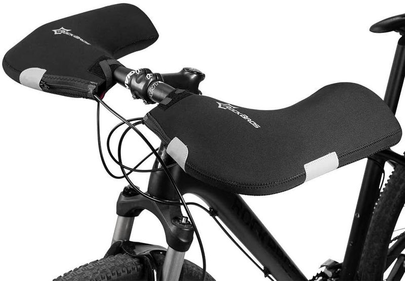 ROCKBROS Fahrrad Lenkermanschetten Größere Winter Lenkerhandschuhe MTB Winddicht DHL_voghion.com