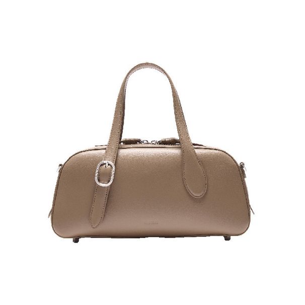 CAF Retro Bowling Bag Small Roaming Bag High-end Exquisite Boston Bag Handheld For Women_voghion.com
