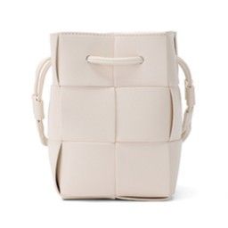 Borsa a secchiello da donna, borsa leggera intrecciata, borsa a tracolla, borsa quadrata_voghion.com