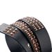 New Rivet Belt Metal Square Bead Belt Men's And Women's Pyramid Belt European And American Punk Hardware Jeans Belt_voghion.com