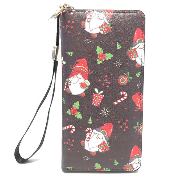 Cell Phone Bag Clutch Bag Portable Storage Bag New Style Multi Card Slot Large Capacity Zipper Mobile Phone Bag Retro Long Wallet_voghion.com