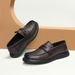 Suitable For All Seasons 2024 Genuine Leather New Comfortable Casual Breathable Sole Soft Surface Versatile Loafers Men's Shoes_voghion.com