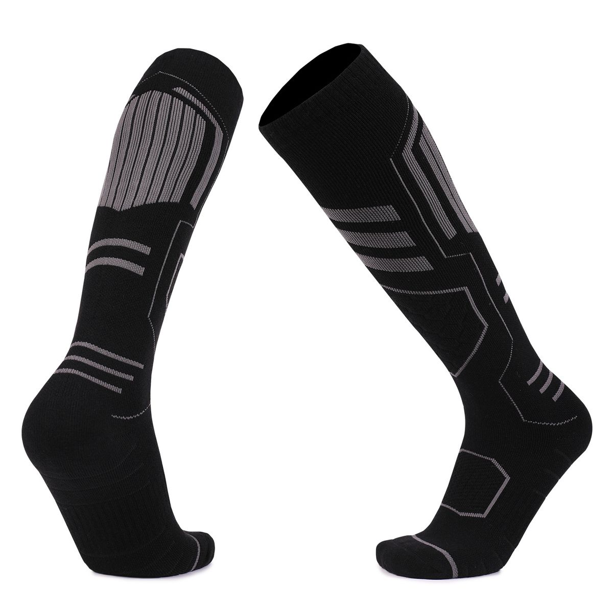 Merino Wool Winter Warm Sweat-Absorbing Men's High Tube Non-Slip Ski Thickened Towel Bottom Women's Socks_voghion.com