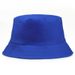 Cappello rotondo unisex in puro cotone con visiera piatta, personalizzato, stile Fisherman Basin_voghion.com