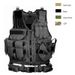 Tactical Molle Vest – Military-Grade, Breathable & Adjustable (Black/Khaki/Army Green/Camo, One Size)_voghion.com
