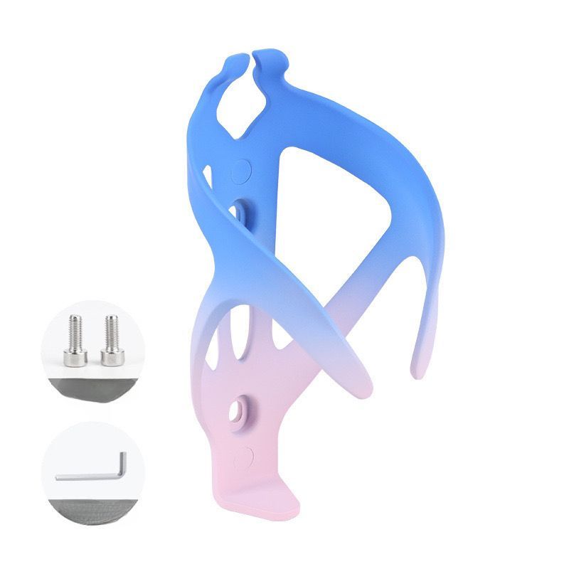 ESLNF|Mountain Bike Riding Special Bicycle Water Bottle Cage Shockproof Wear-Resistant Durable Gradient New Style_voghion.com