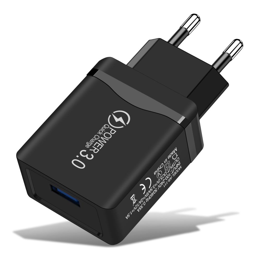 charger USB QC3.0 4.0 fast charger suitable for iPhone, Samsung, Xiaomi, Huawei wall adapter, mobile phone cha_voghion.com