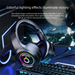 Forerunner (EWEADN) X12 Wireless Noise Cancelling Gaming Headset 7.1 Surround Positioning Compatible With Laptop Desktop_voghion.com