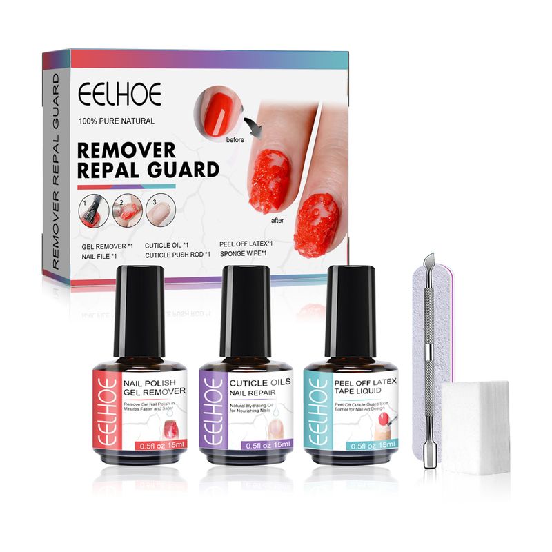 EELHOE polish Easily and quickly dissolves gel Lazy convenient nail remover_voghion.com