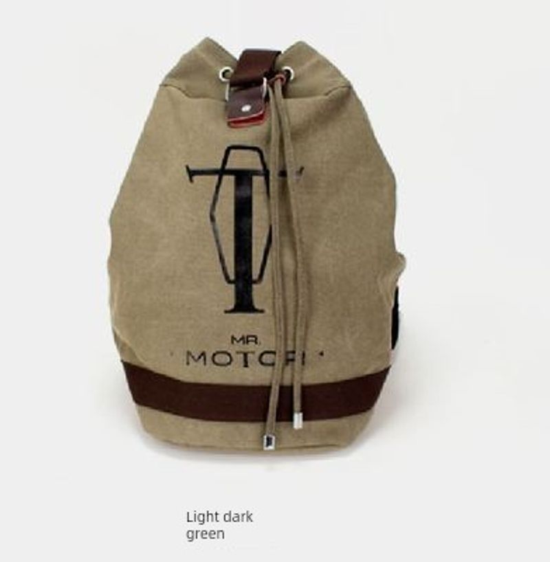 Harley Outdoor Retro Sports Distressed Sundries Canvas Bag_voghion.com