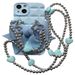 TechGlobe Japanese And Korean Summer Girl Crossbody Compatible With 14 Phone Case IPhone 13 Pro Max Chain 11 Bowknot 12_voghion.com