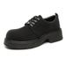 Zapatos Derby de cuero para hombre, estilo británico, de alta gama, con suela gruesa, informales, para campus, con cabeza grande, para todas las estaciones, Z116_voghion.com
