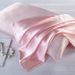 Silk-like Cooling Pillowcase Set - Hypoallergenic & Stain-Resistant, Luxury Satin Feel (2-Pack, Standard/Queen Size, Multiple Colors)_voghion.com