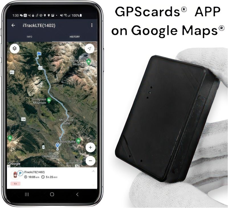 Chevy SUV Sport Vehicle Satellite GF10 GPS Tracking Device + GPS card SIM_voghion.com