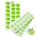 Silicone Cube Easy-Release & Flexible Mold Spill-Resistant Removable Lid Stackable Ice Trays With Covers_voghion.com