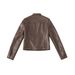 Women s clothing autumn home new fashion simple American leather jacket_voghion.com
