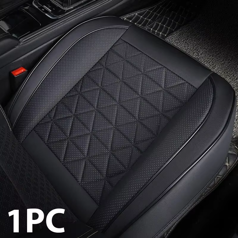 Neue Vordere Abdeckung PU-Leder Autos Kissen Autos Seat Protector Universal Auto Stuhl Pad Matte Auto Zubehör_voghion.com