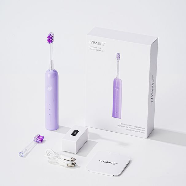 Sonic elektrische tandenborstel met 3 standen – servomotor van 38.000 tpm, oplaadtijd via USB-C, ultrazachte borstelharen, 36 dB stil (reisklare kleuren)_voghion.com