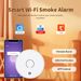 Tuya Fire Smoke Detector Alarm EN14604 10 Year Battery Life_voghion.com