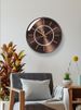 Yipula 7078 Ultra-Quiet Wall Living Personalized Round Home Wall-Mounted Modern Dining Room Quartz Clock_voghion.com