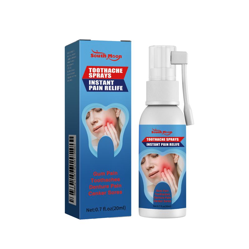 South Moon Yatong Ning Spray for swollen gums, toothaches Tooth Ning Tooth Ning Water can immediately stop cavities tooth inflammation dental caries_voghion.com