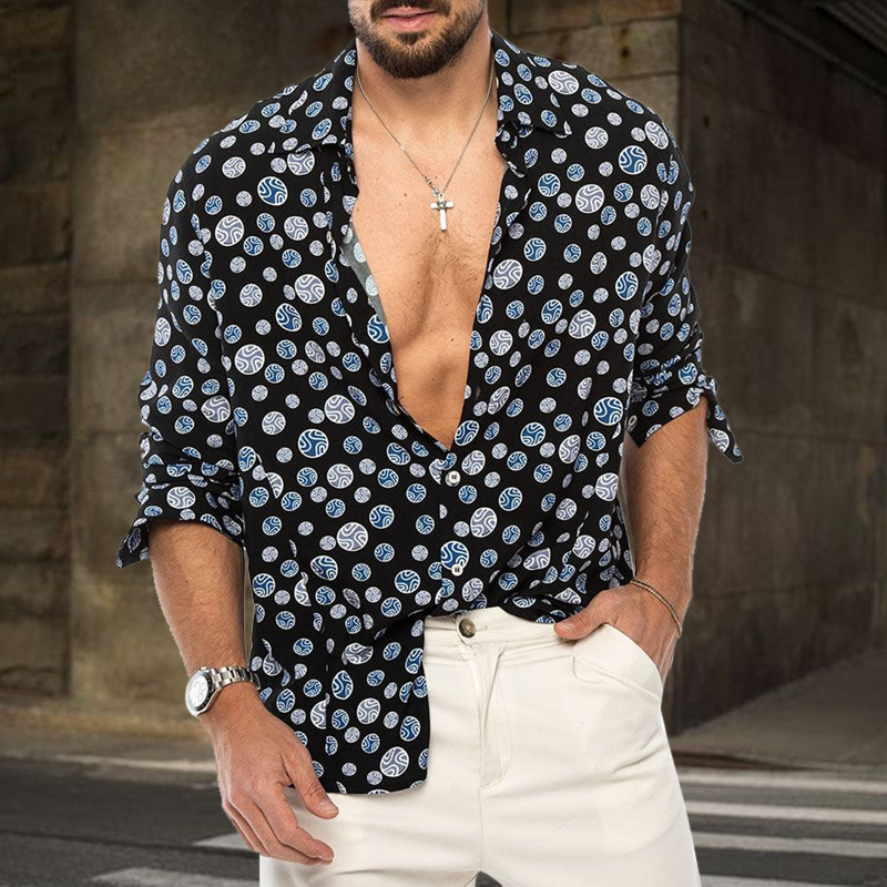 Neues Vintage-Trendhemd für Herren. Kurzarmhemd für Herren_voghion.com