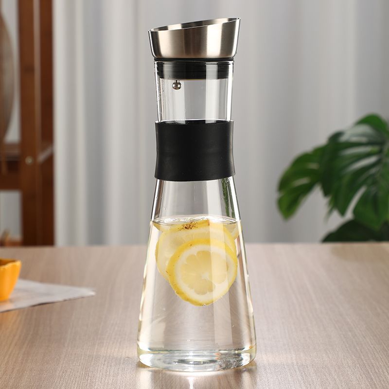 Large Capacity For Restaurant, Heat-Resistant High-Temperature Glass Tea Brewing Pitcher, Nordic Simple Household Cold_voghion.com