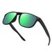 Polarized Sports Sunglasses For Men – Interchangeable Lens UV400 Glasses For Fishing, Cycling & Driving – Sleek Square Frame_voghion.com