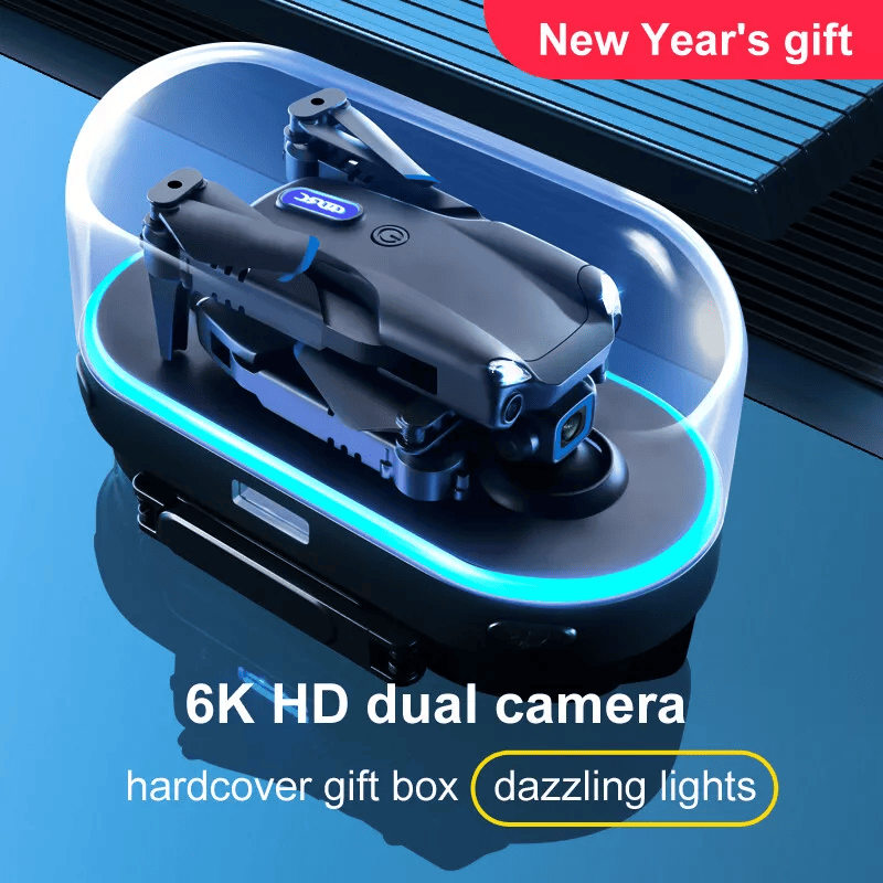 4DRC V20 RC Drone WIFI FPV 6K HD Dual Camera Gesture Photo Quadcopter 2 Battery,Suitable For Beginners._voghion.com