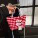 Red Shoulder For Women, Versatile Large Capacity Fresh Plaid Mini Bag, Crossbody Phone Bag_voghion.com