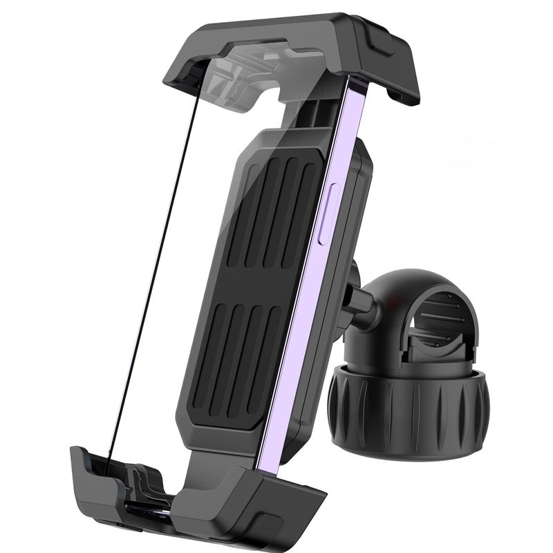 New Vehicle Holder Shock Absorption Motorcycle Bicycle Navigation Phone Mount Electric Mountain Bike Riding_voghion.com