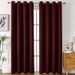 Blackout Curtains - 100% Light Blocking & Noise Reducing (High-Density Fabric, Ready-Made Window Drapes For Home & Office)_voghion.com