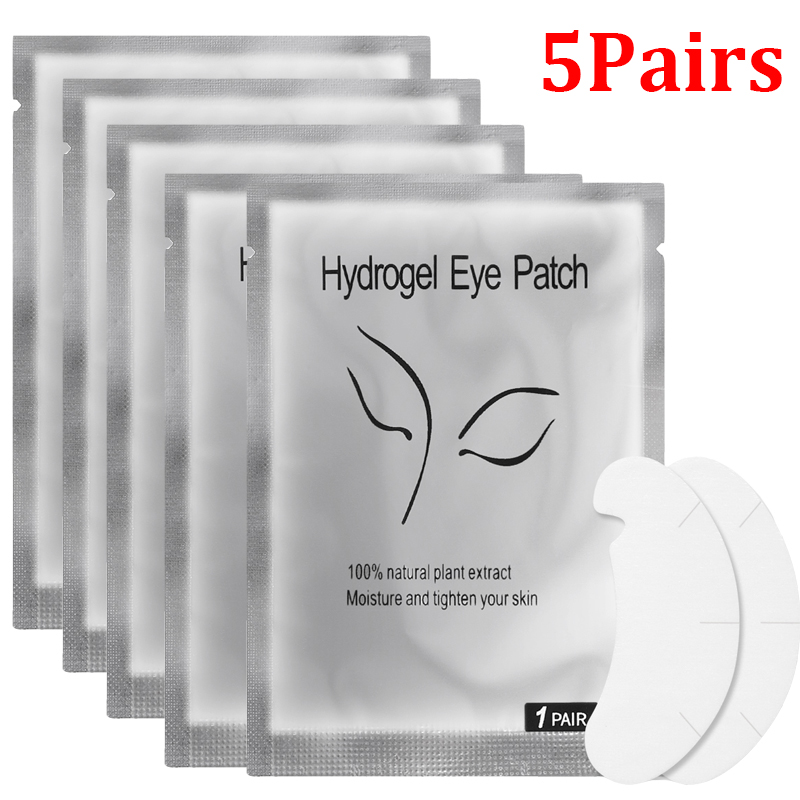 1/3/5Pairs U Shape Eyelash Pads Grafted Lash Hydrogels Gel Patches Under Eye Pads for Eyelash Extension Tips S           nder_voghion.com