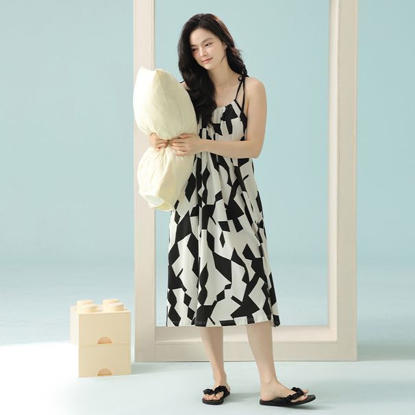 7A Antibacterial Boost! Pigiama da coppia in cotone Xinjiang, estivo, maniche corte e sottili, che unisce lusso e comfort._voghion.com