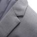 Long term flagship men's large suit three piece set with double breasted 10 color 7110 gray p188_voghion.com