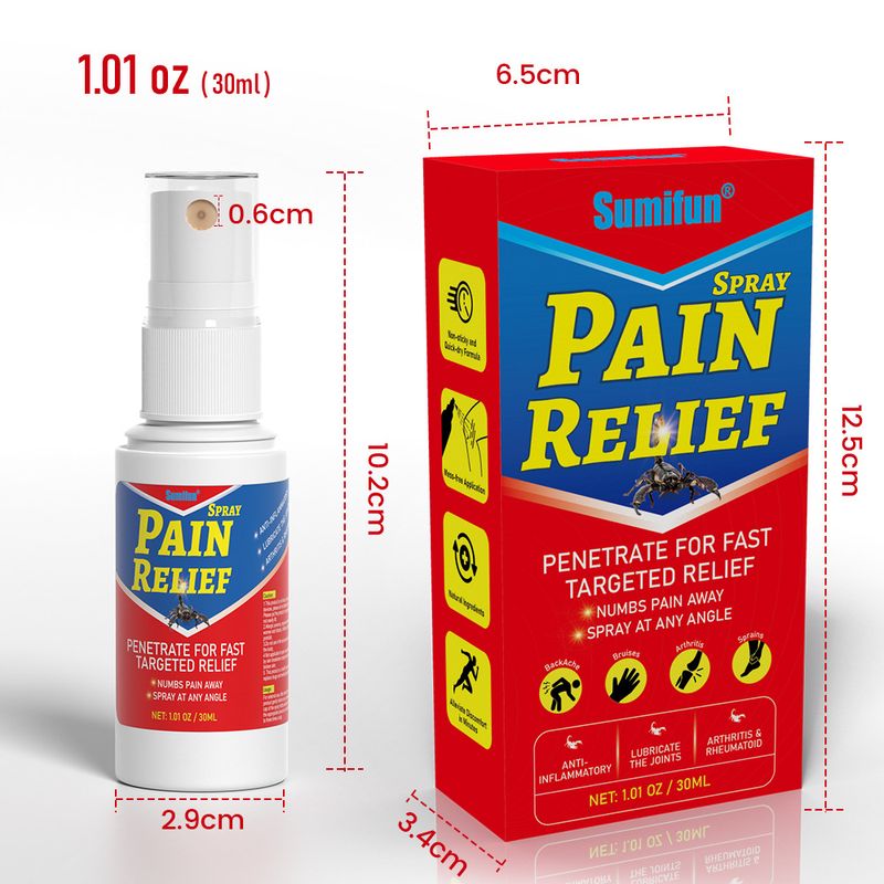 Poison Sumifun Scorpion Pain Relieving spray for Caused by Injuries K50002_voghion.com