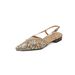 Handgewebte Ledersandalen (Luxus-Boho-Sandalen – Atmungsaktives Flechtdesign und Fußgewölbeunterstützung, Stilvolle offene Sommerschuhe für Damen)_voghion.com